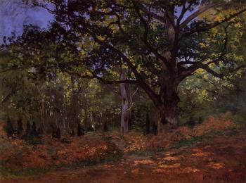 Claude Oscar Monet : The Bodmer Oak, Fontainebleau